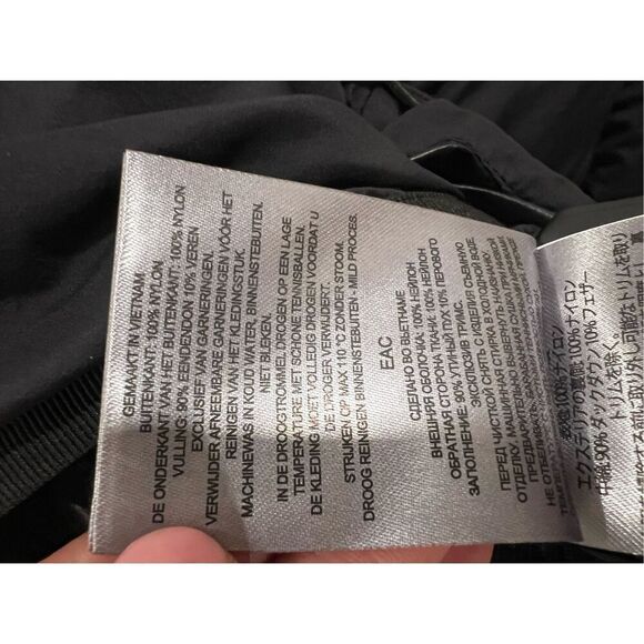 Moose Knuckles Men's Black Kings Down Puffer Jacket Small NWOT - Picture 13 of 14